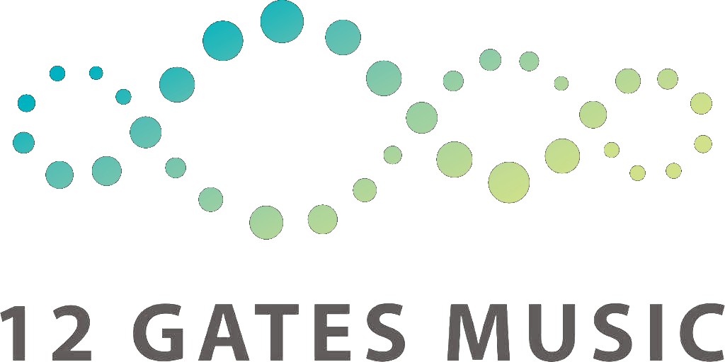 12 GATES MUSIC logo